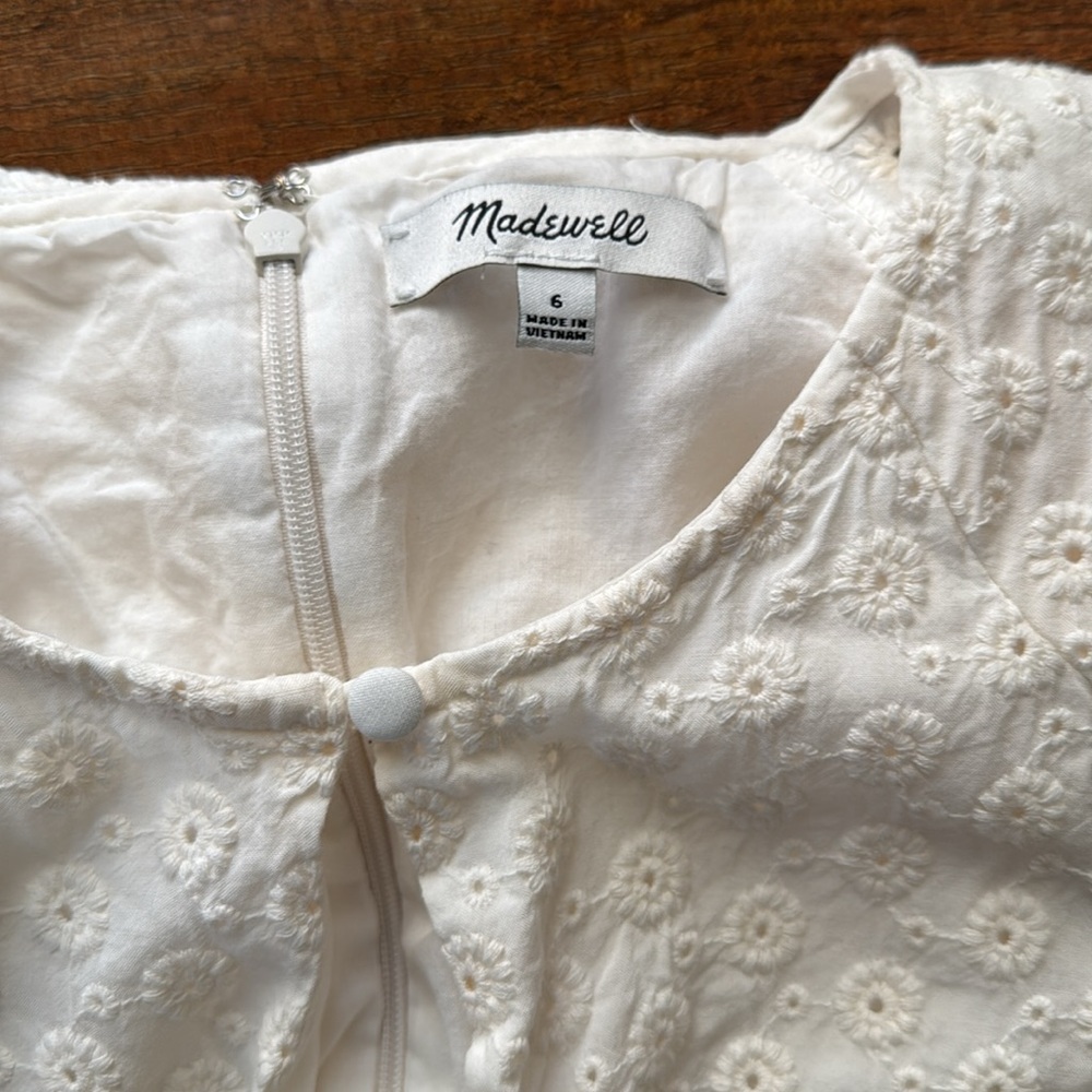 Madewell Cream Dress - Picture 4 of 6